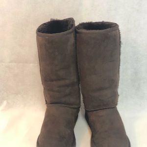 Tall brown ugg boots women’s size 5